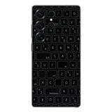 Le Balvo Samsung Galaxy S25 Ultra Uyumlu Klavye Tuşları Baskılı Silikon Kılıf