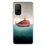 Le Balvo Xiaomi Mi 10 T Uyumlu Balina Baskılı Silikon Kılıf
