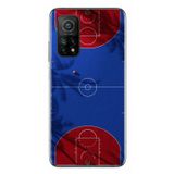 Le Balvo Xiaomi Mi 10 T Uyumlu Basketbol Sahası Baskılı Silikon Kılıf