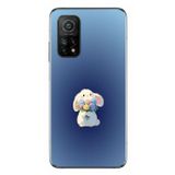 Le Balvo Xiaomi Mi 10 T Uyumlu Çiçekli Tavşan Baskılı Silikon Kılıf
