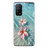 Le Balvo Xiaomi Mi 10 T Uyumlu Denizde Çiçekler Baskılı Silikon Kılıf