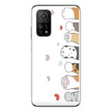 Le Balvo Xiaomi Mi 10 T Uyumlu Kedi Harekatı Patileri Baskılı Silikon Kılıf