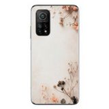 Le Balvo Xiaomi Mi 10 T Uyumlu Kuru Dallar Baskılı Silikon Kılıf