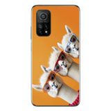 Le Balvo Xiaomi Mi 10 T Uyumlu Lamalar Baskılı Silikon Kılıf
