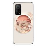 Le Balvo Xiaomi Mi 10 T Uyumlu Manzar Retro Yuvarlak Baskılı Silikon Kılıf
