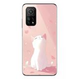 Le Balvo Xiaomi Mi 10 T Uyumlu Minnoş Kedi Baskılı Silikon Kılıf