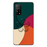 Le Balvo Xiaomi Mi 10 T Uyumlu Modern Yonca Renkleri Baskılı Silikon Kılıf