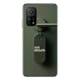 Le Balvo Xiaomi Mi 10 T Uyumlu Not Disturb Baskılı Silikon Kılıf