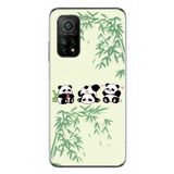 Le Balvo Xiaomi Mi 10 T Uyumlu Panda Ailesi Baskılı Silikon Kılıf