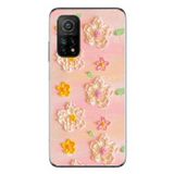 Le Balvo Xiaomi Mi 10 T Uyumlu Pastel Papatya Baskılı Silikon Kılıf
