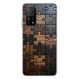 Le Balvo Xiaomi Mi 10 T Uyumlu Puzzle Baskılı Silikon Kılıf
