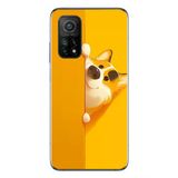 Le Balvo Xiaomi Mi 10 T Uyumlu Sarı Köpek Baskılı Silikon Kılıf