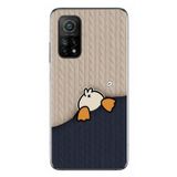 Le Balvo Xiaomi Mi 10 T Uyumlu Şaşkın Ördek Baskılı Silikon Kılıf