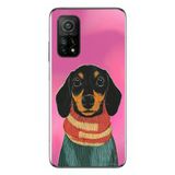 Le Balvo Xiaomi Mi 10 T Uyumlu Sevimli Siyah Köpek Baskılı Silikon Kılıf