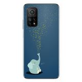 Le Balvo Xiaomi Mi 10 T Uyumlu Uyuyan Fil Baskılı Silikon Kılıf