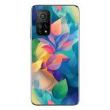 Le Balvo Xiaomi Mi 10 T Uyumlu Yumuşak Dalgalı Baskılı Silikon Kılıf