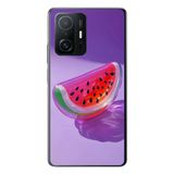 Le Balvo Xiaomi Mi 11 T-11 T Pro Uyumlu Karpuz Jelibon Baskılı Silikon Kılıf