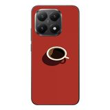 Le Balvo Xiaomi Mi 15T Uyumlu Sade Kahve Kupası Baskılı Silikon Kılıf