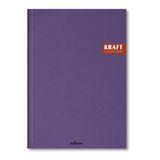 Le Color 2017115/1 Mor 17x24 Kraft Ciltli Çizgili Defter