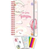 Le Color Bebek Anı Defteri ve Hamile Albümü Kız + Sticker - Pembe