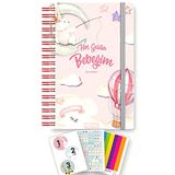 LE COLOR Bebek Anı ve Anne Hamile Albümü Kız+ 241 Sticker