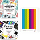 Le Color Bebek Zeka Kartları & Aylık Çekim Kartları ve Sticker Seti
