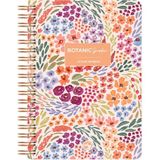 Le Color Botanical Spiralli Defter Çizgili Turuncu 17 x 24 cm