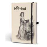 Le Color Eski İstanbul Journal Çizgili Lastikli Sultan Defter
