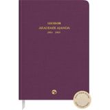 Le Color Keten Akademik Ajanda Limited Edition 17x24 Ciltli 24/25 Mor