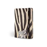 Le Color Kumaş Çizgili Lastikli Zebra Defter