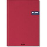 Le Color Lé Color 2017115/1 Kraft Defter Sert Kapaklı, Spiralli, 1.hamur Kağıt, 200 Sayfa, Bordo