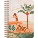 Le Color Marrakech Spiralli Defter Çizgili Zürafa 17X24 cm - Standart