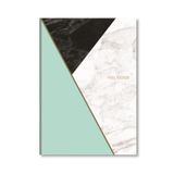 Le Color Mermer Çizgili Defter Yeşil