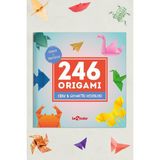 Le Color Origami Kağıt Katlama Sanatı Seti 246 Parça Ebru ve Geometrik Desenli Kağıtlar