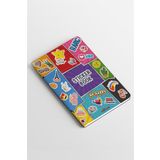 Le Color Sticker Book 756 Adet Bang Renkli Etiket Defter