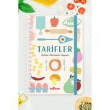 Le Color Yemek Tarif Defteri Bej 17x24 cm Spiralli 112 Sayfa Çizgili Yaprak Tipi