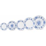 Le Coq Porcelaine Neos Anthiros – Beyaz & Mavi 6 Kişilik 30 Parça Luxury Yemek ve Servis Takımı – Avrupa Üretimi Ithal Porselen