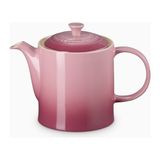 Le Creuset 4 Fincan Kapasite Şık Tasarım Büyük Seramik Demlik - Pembe