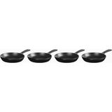 Le Creuset 4’lü Mini Servis Tavası Döküm Set 16 cm - Siyah
