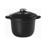 Le Creuset Cocotte Every Döküm Tencere Seramik Kapaklı 18CM - Mat Siyah