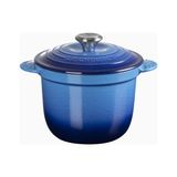 Le Creuset Cocotte Every Döküm Tencere Seramik Kapaklı 18CM - Mavi