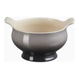 Le Creuset Geleneksel Fransız Stil Seramik Çorba Tenceresi 0.6 Lt - Gri