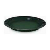 Le Creuset Klasik Dayanıklı Tasarım Seramik Yemek Tabağı 27 cm - Koyu Yeşil