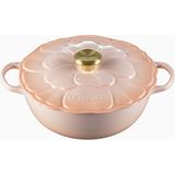 Le Creuset La Marmite Anemon Çiçeği Döküm Tencere 26 cm - Pembe