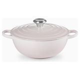 Le Creuset La Marmite Fransız Lüksü Döküm Tencere - Açık Pembe - 26 cm