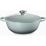 Le Creuset La Marmite Fransız Lüksü Döküm Tencere - Açık Yeşil - 26 cm