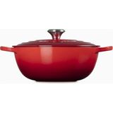 Le Creuset La Marmite Fransız Lüksü Döküm Tencere - Kırmızı - 26 cm