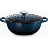 Le Creuset La Marmite Fransız Lüksü Döküm Tencere - Lacivert - 26 cm