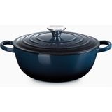 Le Creuset La Marmite Fransız Lüksü Döküm Tencere - Lacivert - 26 cm