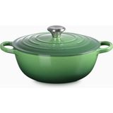 Le Creuset La Marmite Fransız Lüksü Döküm Tencere - Yeşil - 26 cm